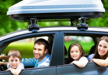 family driving a car with car insurance in havana